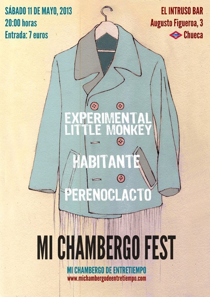 Intruso Bar acoge el I Mi Chambergo Fest con ELM, Habitante...