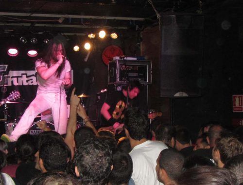 Concierto de Marky Ramone y Andrew WK en Gruta 77 de Madrid