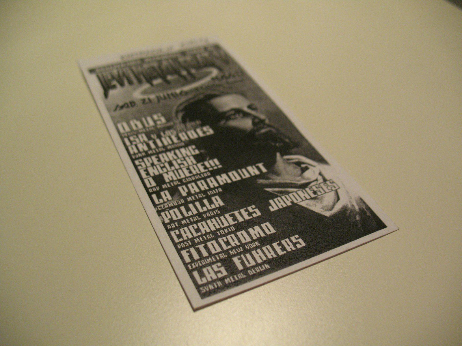 Mi primer día de la música en la Sala Nasti - 21 de junio de 2008