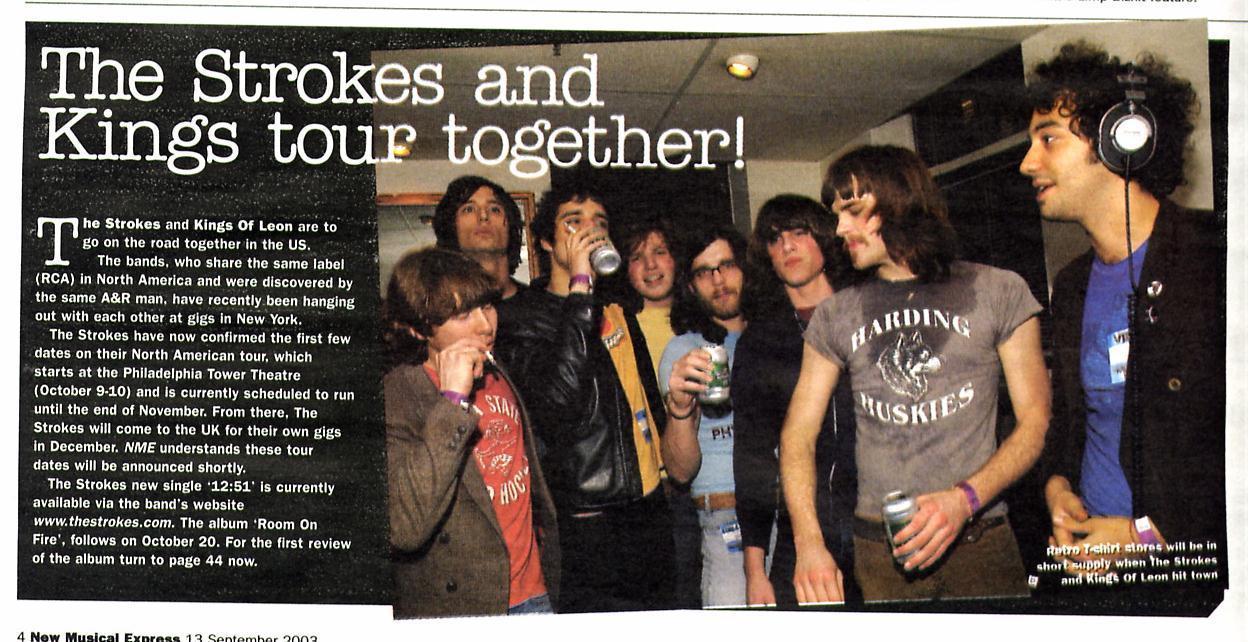 Kings Of Leon, The Strokes