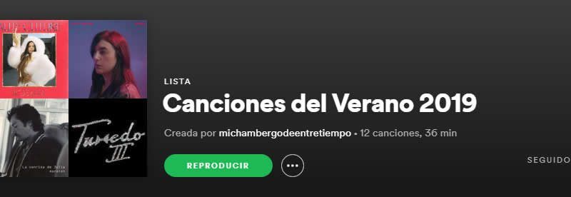 Canción del verano 2019