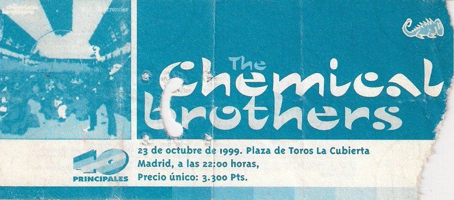 The Chemical Brothers presentaron en concierto su disco Surrender en La Cubierta de Leganés en 1999